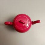 Carmine Red Beauty-Peak Teapot - Image 3