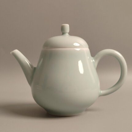 Celadon Glazed Pear-Shaped Teapot