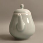 Celadon Glazed Pear-Shaped Teapot - Image 2