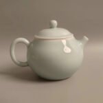 Celadon Glazed Round-Pearl Teapot