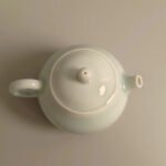 Celadon Glazed Round-Pearl Teapot - Image 3