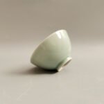 Blue-glazed Orchid Tea Cup - Image 2