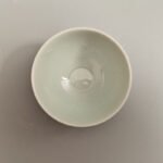 Blue-glazed Orchid Tea Cup - Image 3