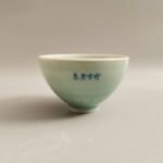 Celadon Glazed Chicken-Heart Tea Cup