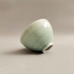 Celadon Glazed Chicken-Heart Tea Cup - Image 2
