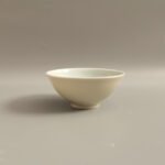 Blue-glazed Orchid Tea Cup