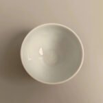 Sky-blue Glazed Bamboo Leaf Tea Cup - Image 3