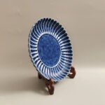 Lapis Lazuli-Style Chrysanthemum-Petal Saucer - Image 2