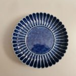 Lapis Lazuli-Style Chrysanthemum-Petal Saucer - Image 3